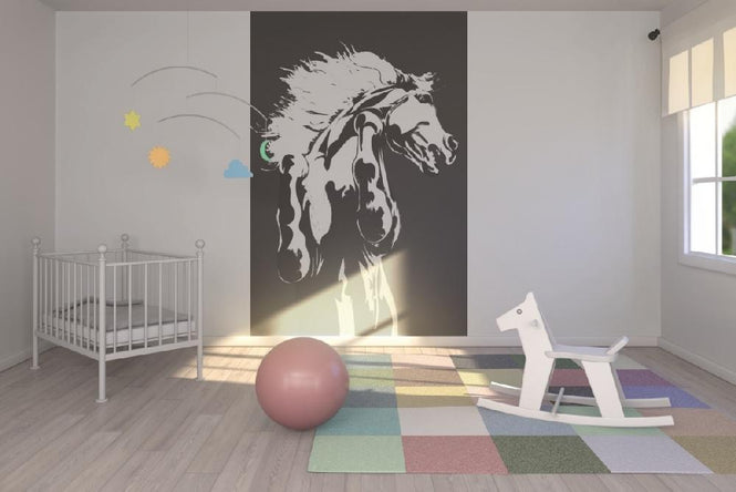 PHOTOWALL / Never Tamed - Dark Grey (e6104)