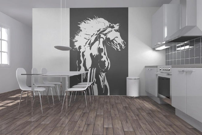 PHOTOWALL / Never Tamed - Dark Grey (e6104)
