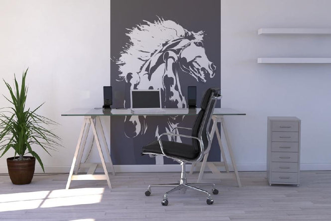 PHOTOWALL / Never Tamed - Dark Grey (e6104)