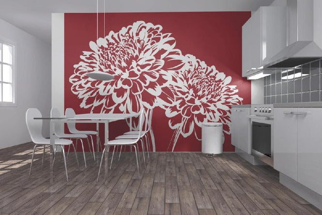 PHOTOWALL / Blossom my Heart - Red (e6117)