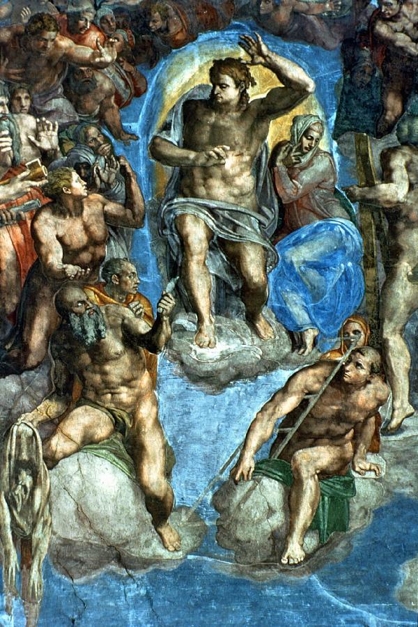 PHOTOWALL / Buonarroti,Michelangelo - Last Judgement (e2096)