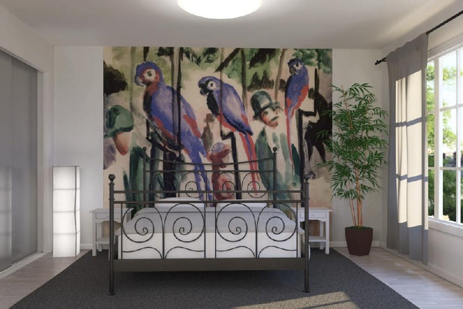 PHOTOWALL / Macke,August - Blue Parrots (e2121)