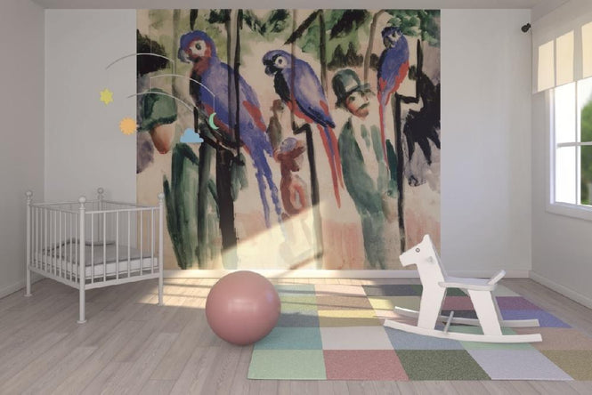 PHOTOWALL / Macke,August - Blue Parrots (e2121)