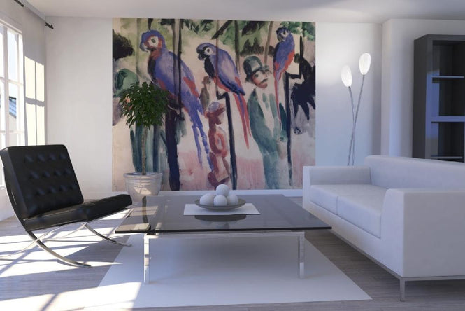 PHOTOWALL / Macke,August - Blue Parrots (e2121)
