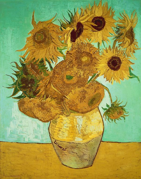 PHOTOWALL / Gogh,Vincent van - Sunflowers (e2175)