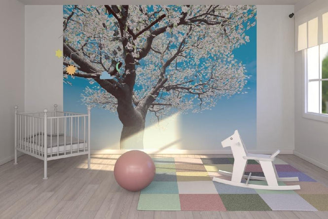PHOTOWALL / Blossoming Cherry-Tree (e6210)
