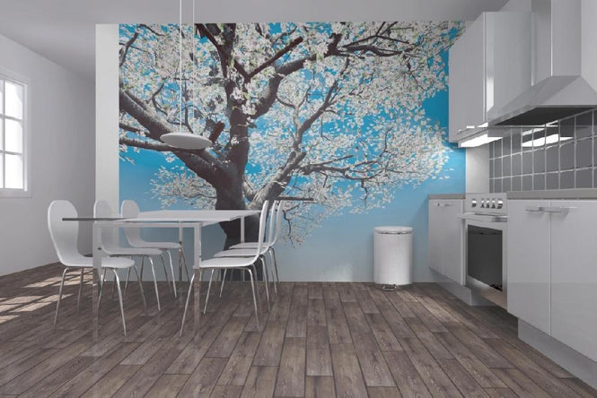 PHOTOWALL / Blossoming Cherry-Tree (e6210)