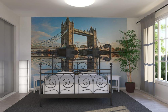 PHOTOWALL / Tower Bridge at Sunset (e19353)