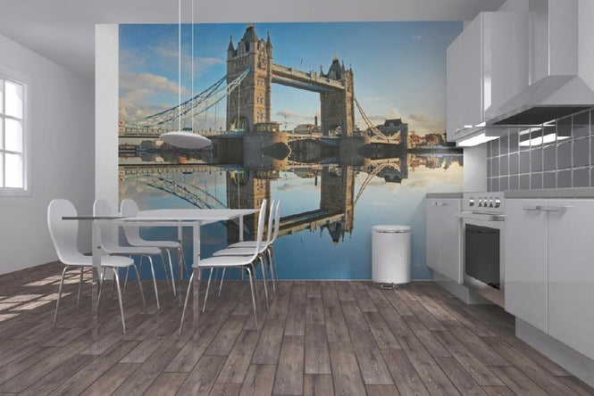 PHOTOWALL / Tower Bridge at Sunset (e19353)