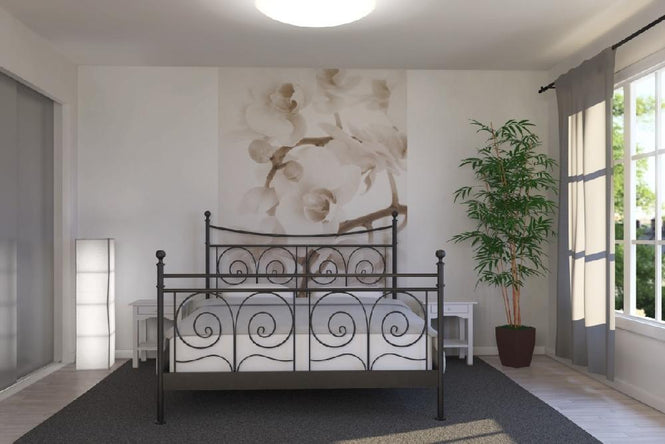 PHOTOWALL / Orchidee - Sepia (e19502)