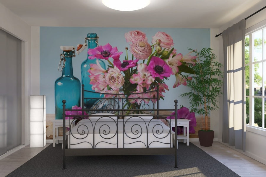 PHOTOWALL / Pastel Flowers (e19416)