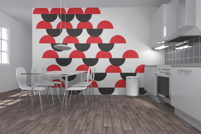 PHOTOWALL / Habana Red and Black (e19398)