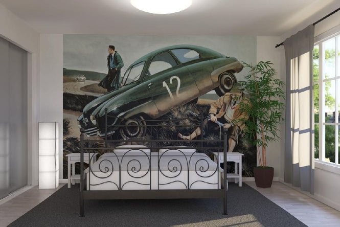 PHOTOWALL / SAAB "Carlsson pa Taket" (e19545)