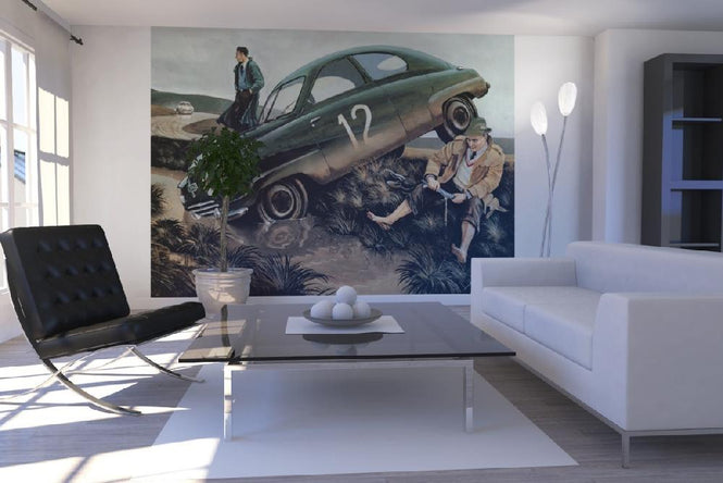 PHOTOWALL / SAAB "Carlsson pa Taket" (e19545)