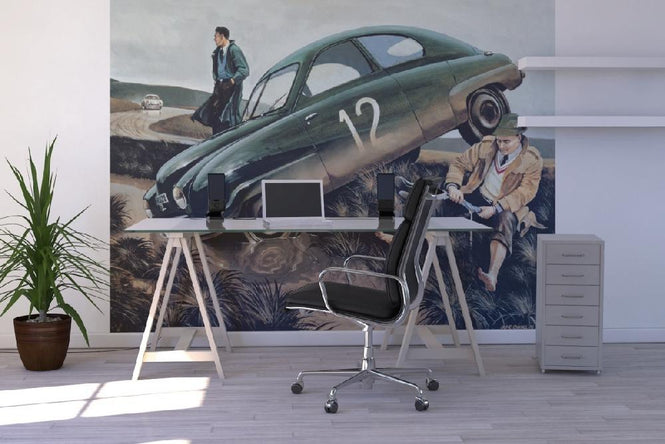PHOTOWALL / SAAB "Carlsson pa Taket" (e19545)