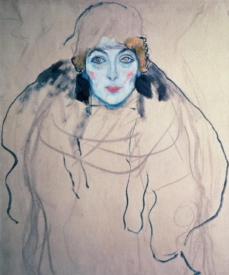 PHOTOWALL / Klimt,Gustav - Head of a Woman (e10363)