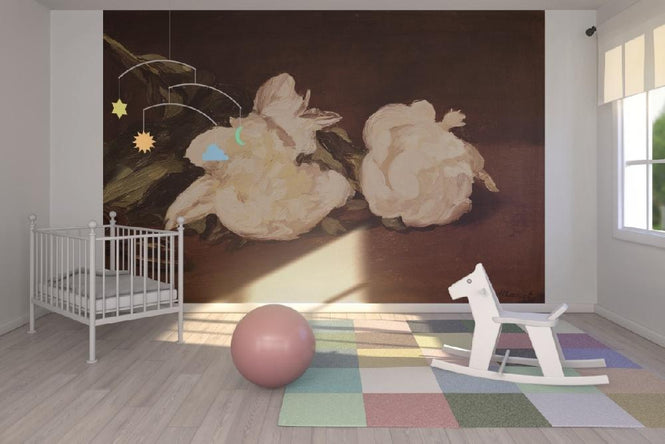 PHOTOWALL / Manet,Edouard - Branch of White Peonies (e10367)
