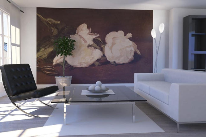 PHOTOWALL / Manet,Edouard - Branch of White Peonies (e10367)