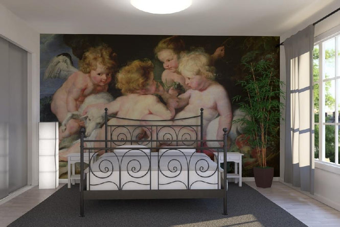 PHOTOWALL / Rubens,Peter Paul - Infant Christ with John the Baptist (e10370)