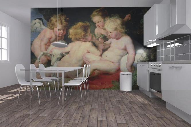 PHOTOWALL / Rubens,Peter Paul - Infant Christ with John the Baptist (e10370)