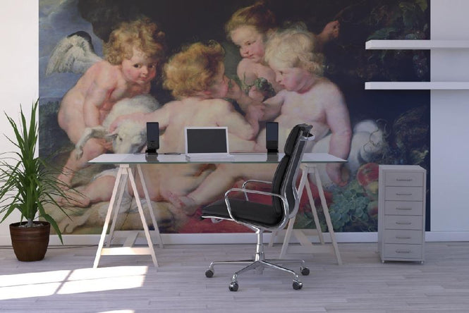 PHOTOWALL / Rubens,Peter Paul - Infant Christ with John the Baptist (e10370)
