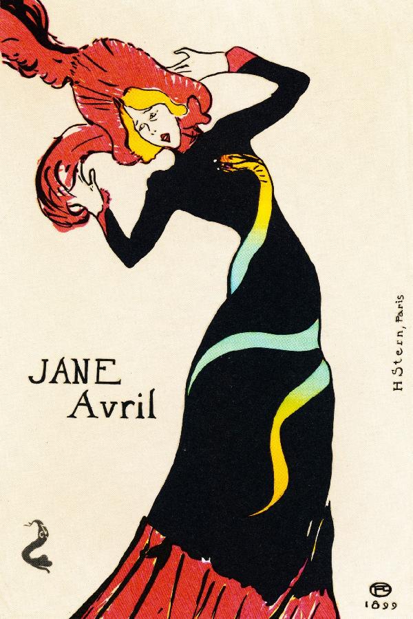 PHOTOWALL / Lautrec,Toulouse,Henri - Jane Avril (e10387)