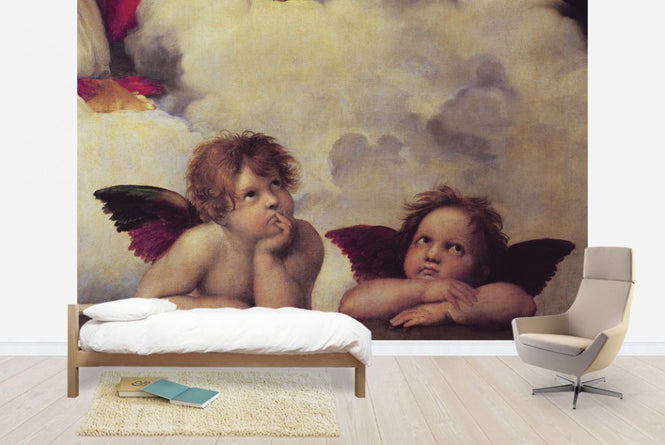 PHOTOWALL / Santi,Raffaello - Two Angels (e10397)