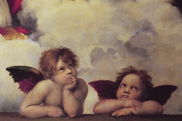 PHOTOWALL / Santi,Raffaello - Two Angels (e10397)