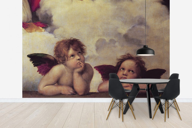 PHOTOWALL / Santi,Raffaello - Two Angels (e10397)