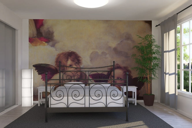 PHOTOWALL / Santi,Raffaello - Two Angels (e10397)