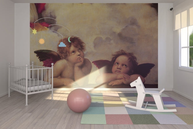 PHOTOWALL / Santi,Raffaello - Two Angels (e10397)