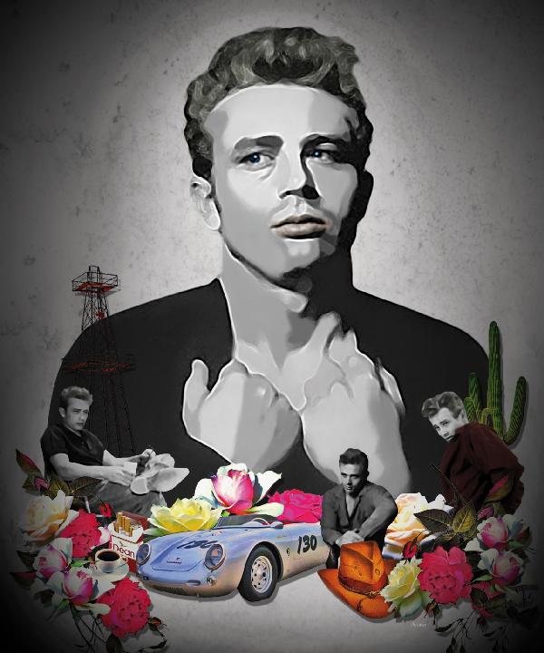 PHOTOWALL / Dean - Black (e19646)
