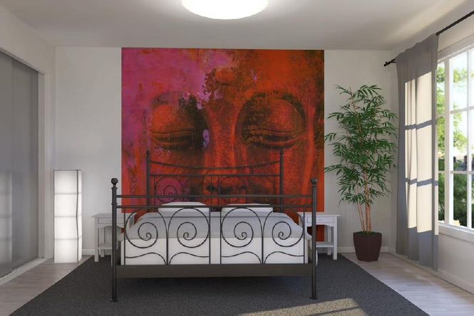 PHOTOWALL / Red Buddha (e19842)