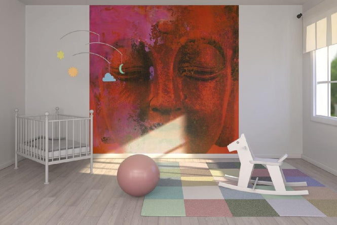 PHOTOWALL / Red Buddha (e19842)