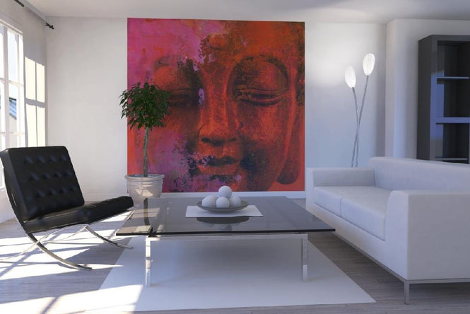 PHOTOWALL / Red Buddha (e19842)