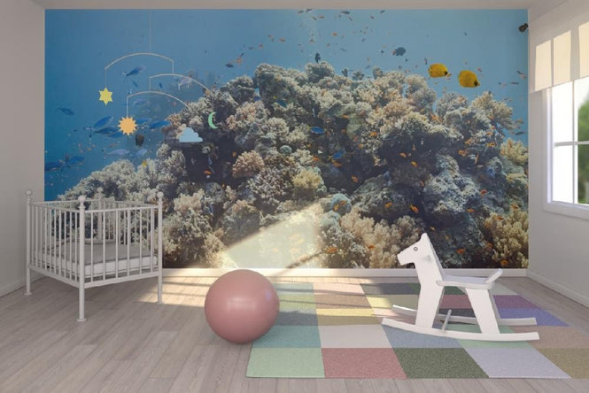 PHOTOWALL / Crowded Coral Colony (e19871)
