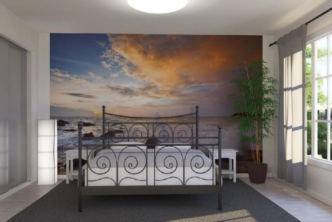 PHOTOWALL / Wave in Sunset (e19878)