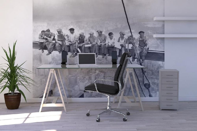 PHOTOWALL / Lunch at Top of a Skyscraper (e19931)