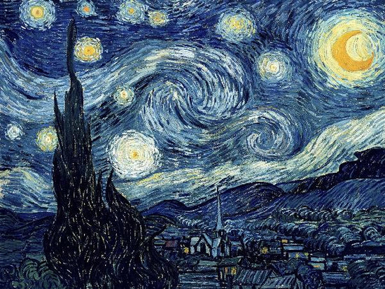 Gogh The Starry Night 100% & 400％GOGH