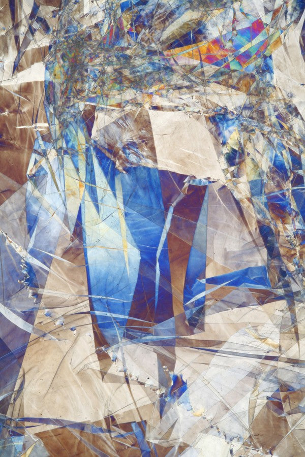 PHOTOWALL / Cracked Glass Abstract (e19921)