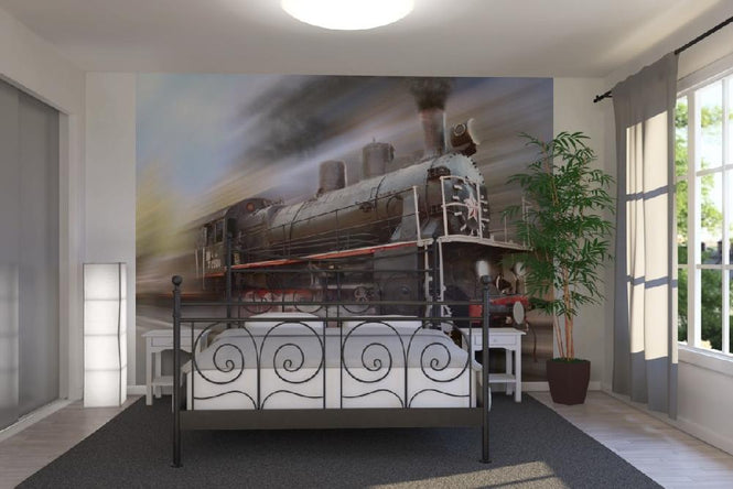 PHOTOWALL / Speeding Steam-Engine (e19926)