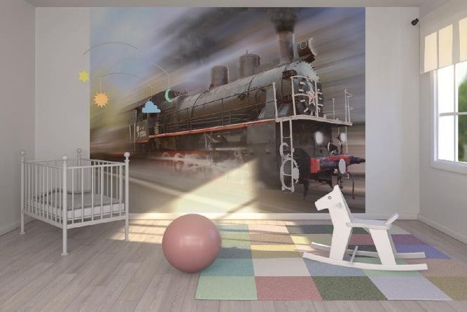 PHOTOWALL / Speeding Steam-Engine (e19926)