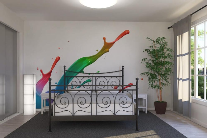 PHOTOWALL / Colorful Paint Splash (e19928)