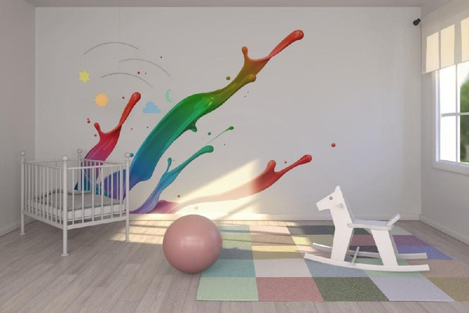 PHOTOWALL / Colorful Paint Splash (e19928)