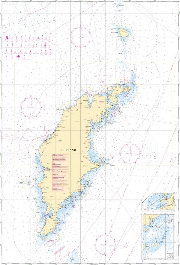 PHOTOWALL / Sea Chart 73 - Gotland (e20209)