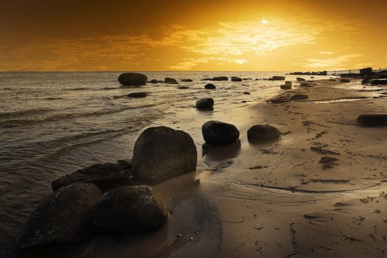 PHOTOWALL / Golden Beach Sunset (e20310)