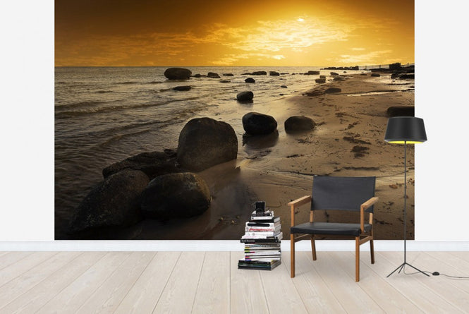 PHOTOWALL / Golden Beach Sunset (e20310)