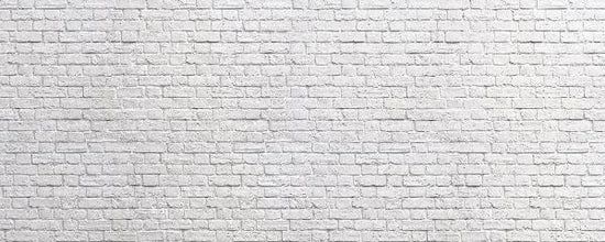 PHOTOWALL / Brick Wall - White (e20332)