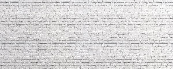PHOTOWALL / Brick Wall - White (e20332)