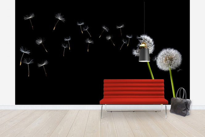 PHOTOWALL / Dandelion Seeds in the Wind (e20333)